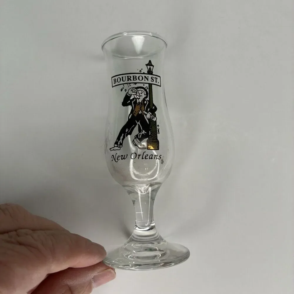 BOURBON STREET NEW ORLEANS Shooter Glass 4” Shot Glass